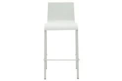 Miliboo Designer Barhocker stapelbar weiß H65 cm (2er-Satz) KUPA* Barhocker