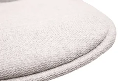 Miliboo Designer-Barhocker aus beigem samtigem Stoff im 2er-Set STEEVY* Barhocker