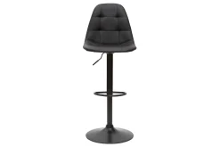 Miliboo Designer-Barhocker höhenverstellbar schwarze (2er-Set) COX* Barhocker