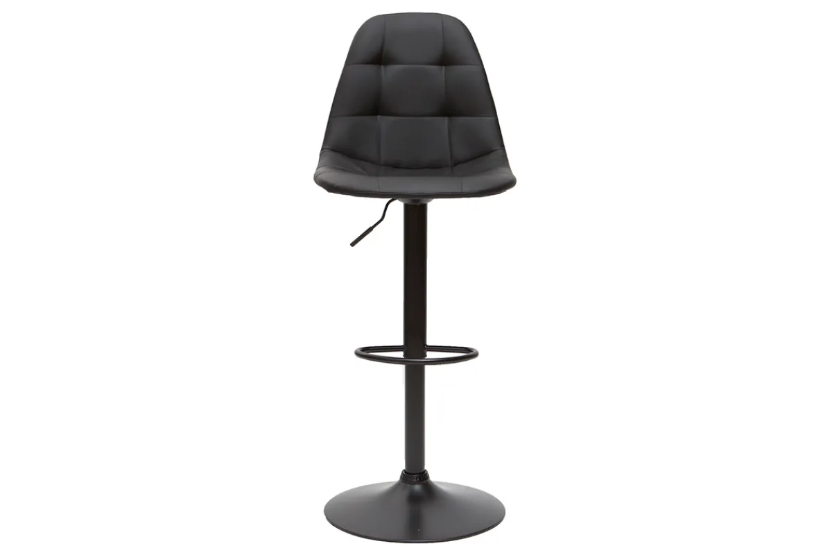 Miliboo Designer-Barhocker höhenverstellbar schwarze (2er-Set) COX* Barhocker