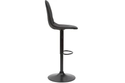 Miliboo Designer-Barhocker höhenverstellbar schwarze (2er-Set) COX* Barhocker