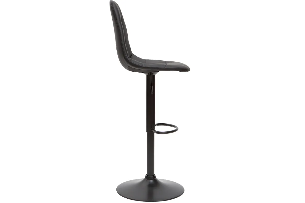 Miliboo Designer-Barhocker höhenverstellbar schwarze (2er-Set) COX* Barhocker