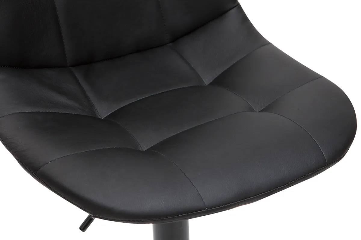 Miliboo Designer-Barhocker höhenverstellbar schwarze (2er-Set) COX* Barhocker