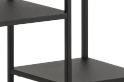 Miliboo Designer-Bücherschrank L79,5cm schwarzes Metall PODIUM* Bücherregale|Bücherregale