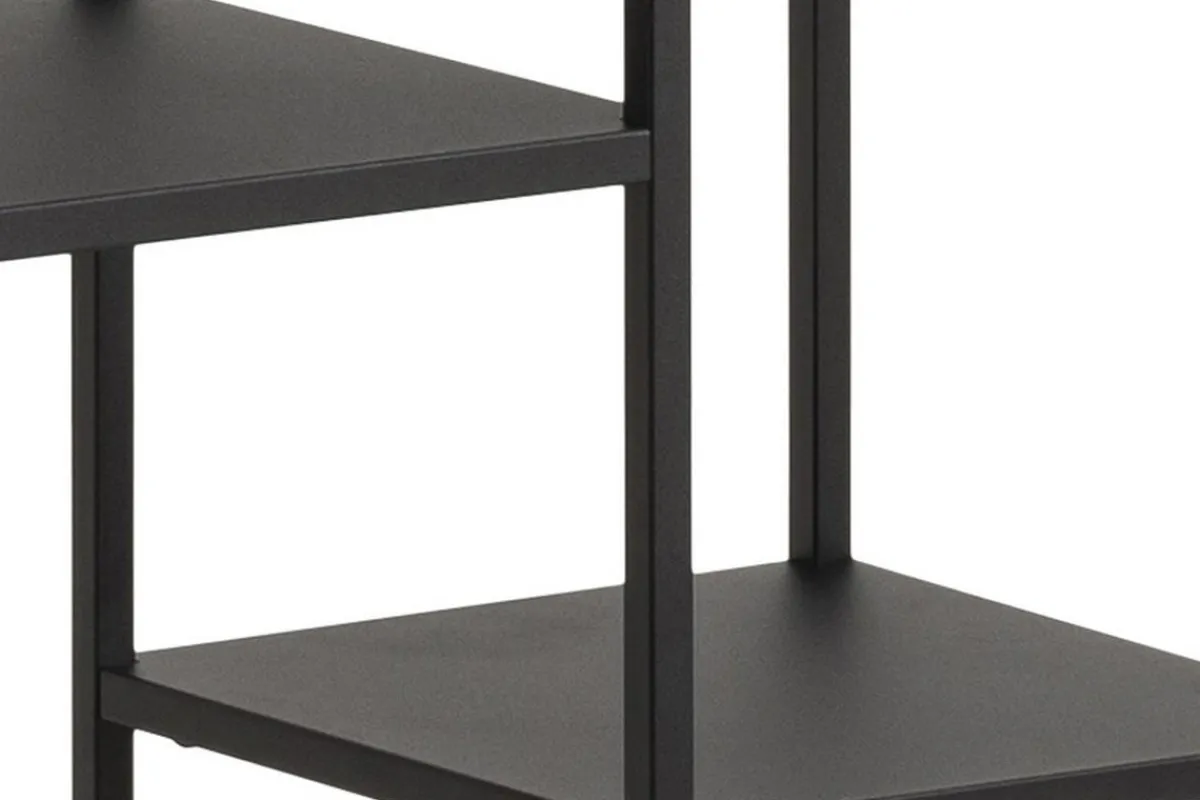 Miliboo Designer-Bücherschrank L79,5cm schwarzes Metall PODIUM* Bücherregale|Bücherregale