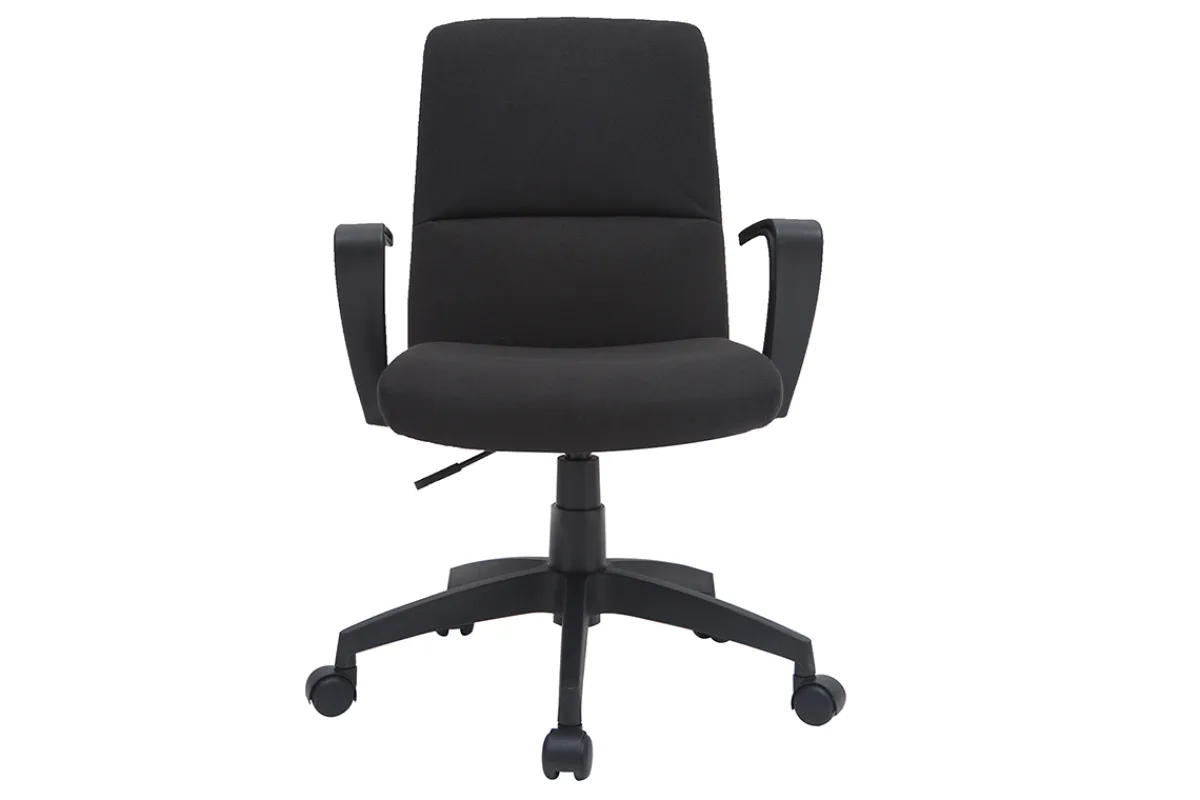 Miliboo Designer-Bürostuhl schwarz Stoff CHUCK* Bürostühle|Bürostuhl Zum Kleinen Preis