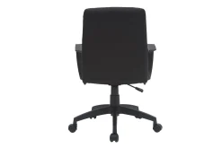 Miliboo Designer-Bürostuhl schwarz Stoff CHUCK* Bürostühle|Bürostuhl Zum Kleinen Preis