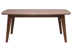 Miliboo Design-Esstisch ausziehbar Nussbaum L180-230 FIFTIES* Ausziehtische
