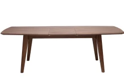Miliboo Design-Esstisch ausziehbar Nussbaum L180-230 FIFTIES* Ausziehtische