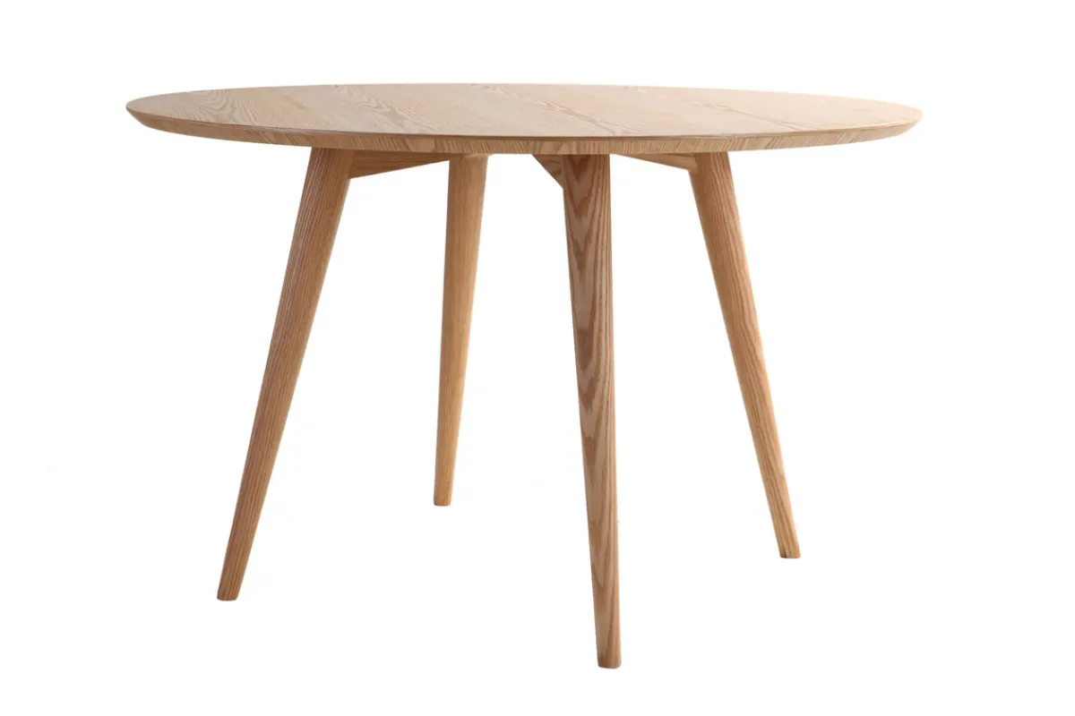 Miliboo Design-Esstisch Esche D120 LIVIA* Esstische