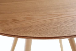 Miliboo Design-Esstisch rund Eschenholz D90 ARTIK* Esstische
