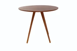 Miliboo Design-Esstisch rund Nussbaum D90 ARTIK* Esstische