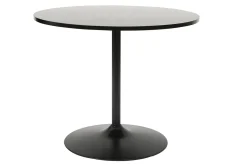 Miliboo Design-Esstisch rund Schwarz D90 CALISTA* Esstische