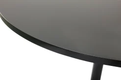 Miliboo Design-Esstisch rund Schwarz D90 CALISTA* Esstische