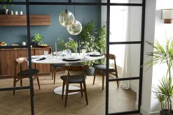 Miliboo Design-Esstisch Weiß L169 HALIA* Esstische