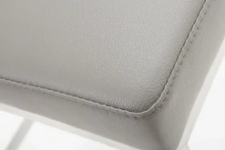 Miliboo Design-Hocker 66 cm Grau 2er-Set EPSILON* Barhocker