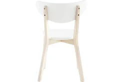Miliboo Design-Holzstuhl mit Weiß LEENA (2 Stck.)* Design-stühle|Holzstühle