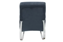 Miliboo Design-Schaukelstuhl Stoff Hellgrau TAYLOR* Schaukelstühle|Sessel