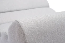 Miliboo Design-Schaukelstuhl Stoff Hellgrau TAYLOR* Schaukelstühle|Sessel