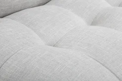 Miliboo Design-Schlafsofa skandinavisch Hellgrau und Eiche YUMI* Schlafsofas