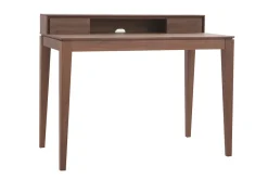 Miliboo Design-Schreibtisch mit Fächern aus Nussbaumholz SEKRET* Design-schreibtische