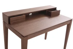 Miliboo Design-Schreibtisch mit Fächern aus Nussbaumholz SEKRET* Design-schreibtische