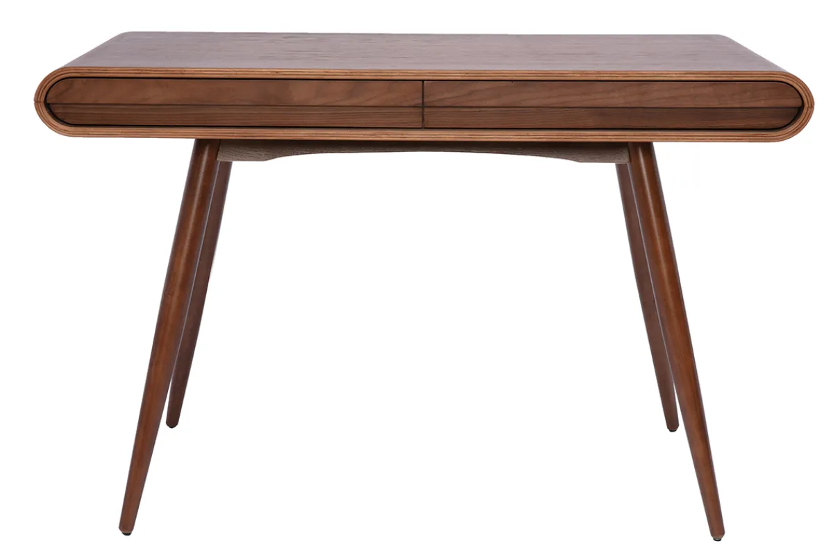 Miliboo Design-Schreibtisch Nussbaum - BJORG* Design-schreibtische