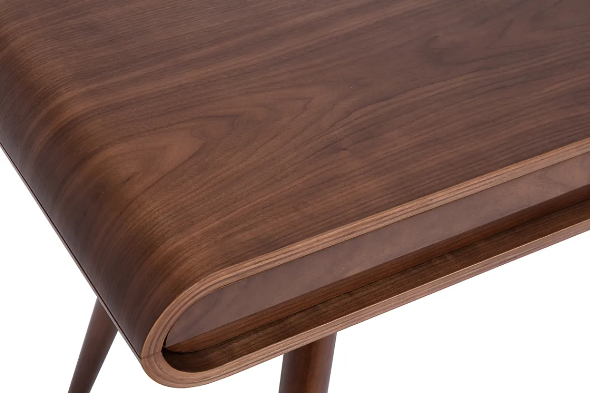 Miliboo Design-Schreibtisch Nussbaum - BJORG* Design-schreibtische