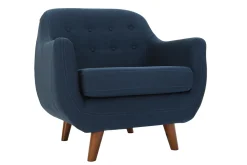 Miliboo Design-Sessel Blau YNOK* Design-sessel|Sessel