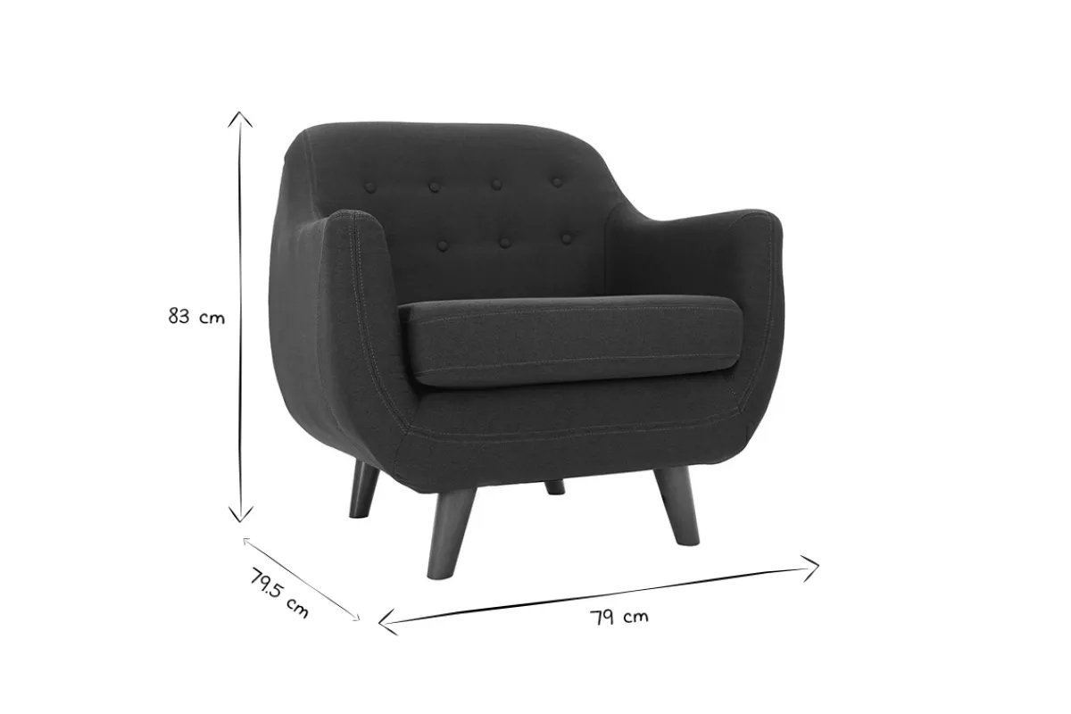 Miliboo Design-Sessel Blau YNOK* Design-sessel|Sessel
