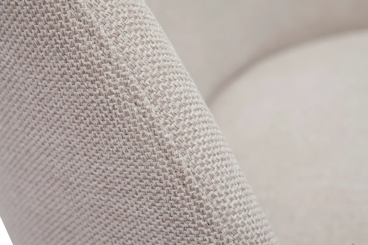 Miliboo Design-Sessel im beigen Samtdesign mit schwarzem Metallfuß BREGO* Design-sessel|Sessel
