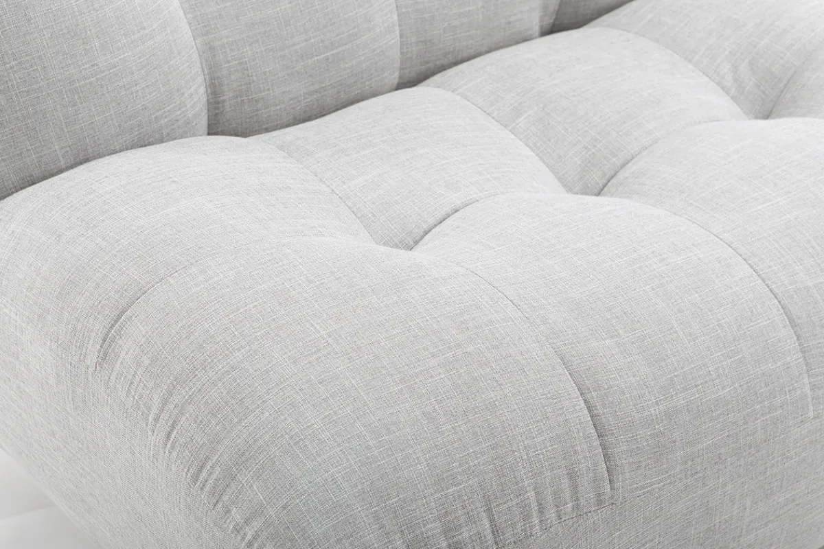Miliboo Design-Sessel skandinavisch Grau und Eiche YUMI* Design-sessel|Sessel