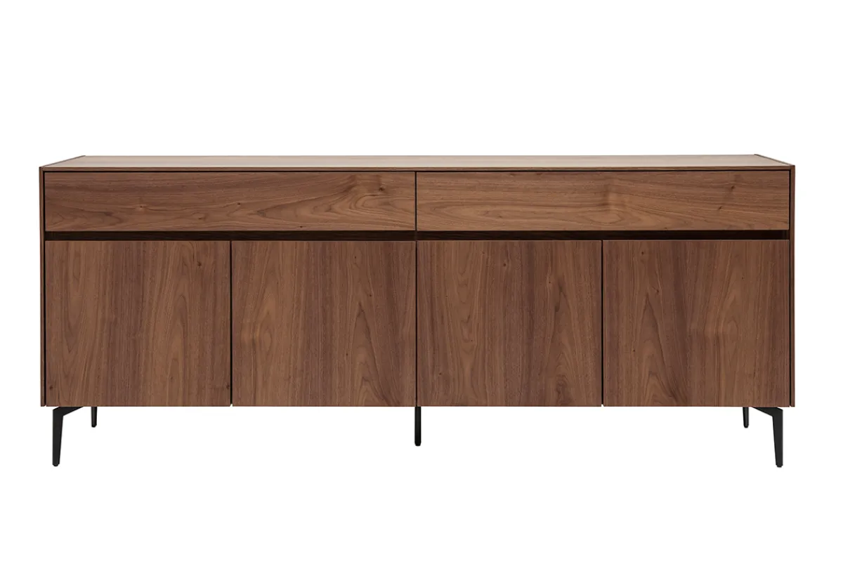Miliboo Design-Sideboard mit Walnussfurnier L180 cm BLISS* Sideboards