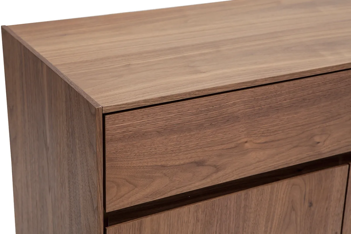 Miliboo Design-Sideboard mit Walnussfurnier L180 cm BLISS* Sideboards