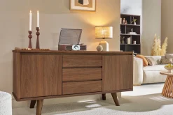 Miliboo Design-Sideboard Nussbaum FIFTIES* Sideboards