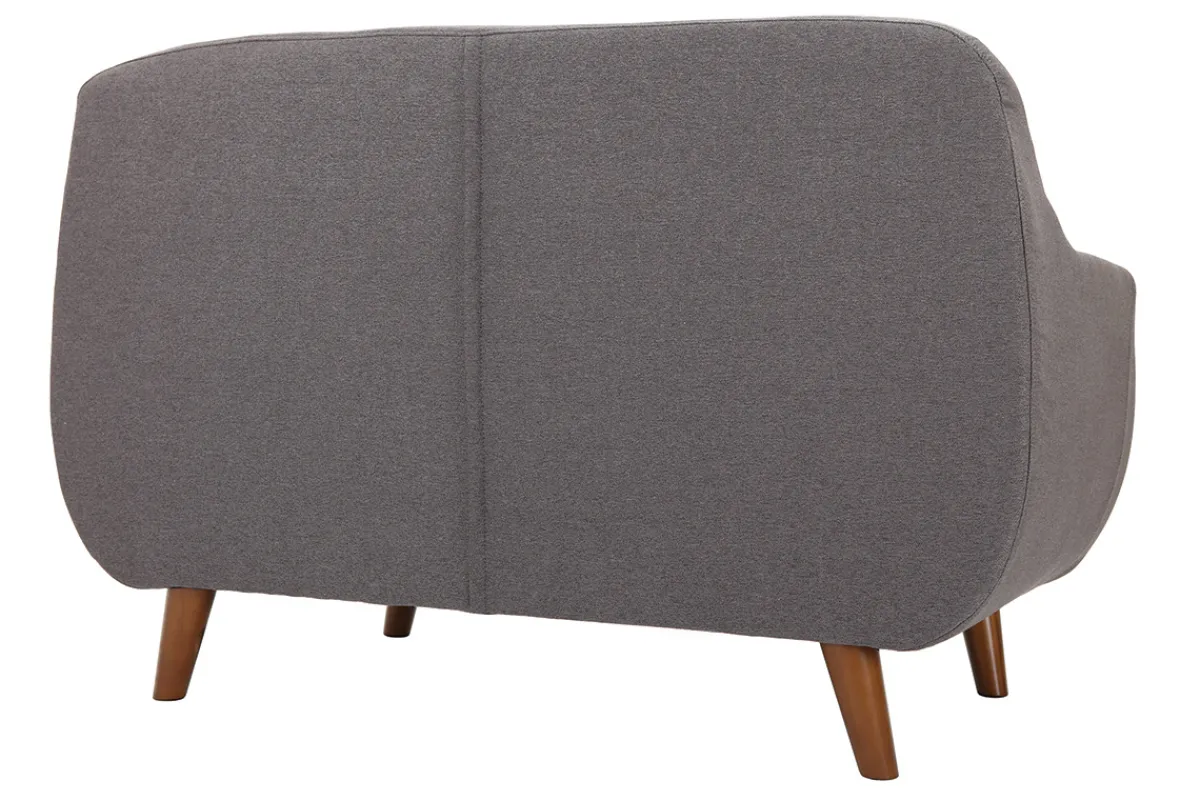Miliboo Design-Sofa 2 Plätze Anthrazitgrau YNOK* Design-sofas