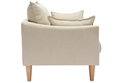 Miliboo Design-Sofa 3 Plätze beiger KATE* Design-sofas