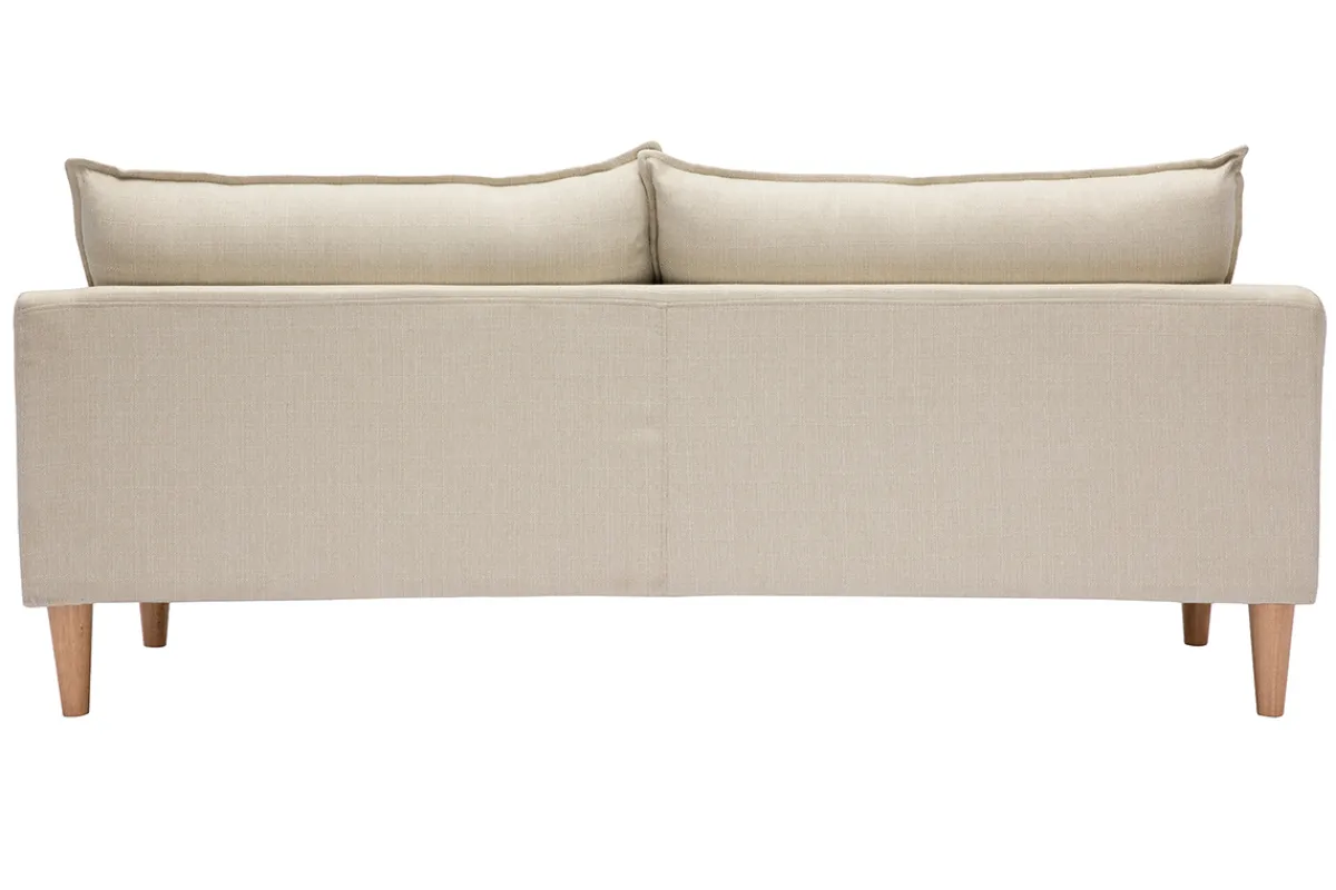 Miliboo Design-Sofa 3 Plätze beiger KATE* Design-sofas