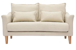 Miliboo Design-Sofa 2 Plätze beiger Stoff KATE* Design-sofas