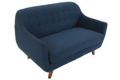 Miliboo Design-Sofa 2 Plätze Blau YNOK* Design-sofas