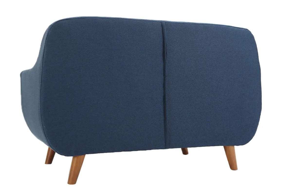 Miliboo Design-Sofa 2 Plätze Blau YNOK* Design-sofas