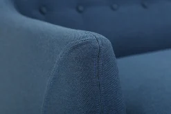 Miliboo Design-Sofa 2 Plätze Blau YNOK* Design-sofas
