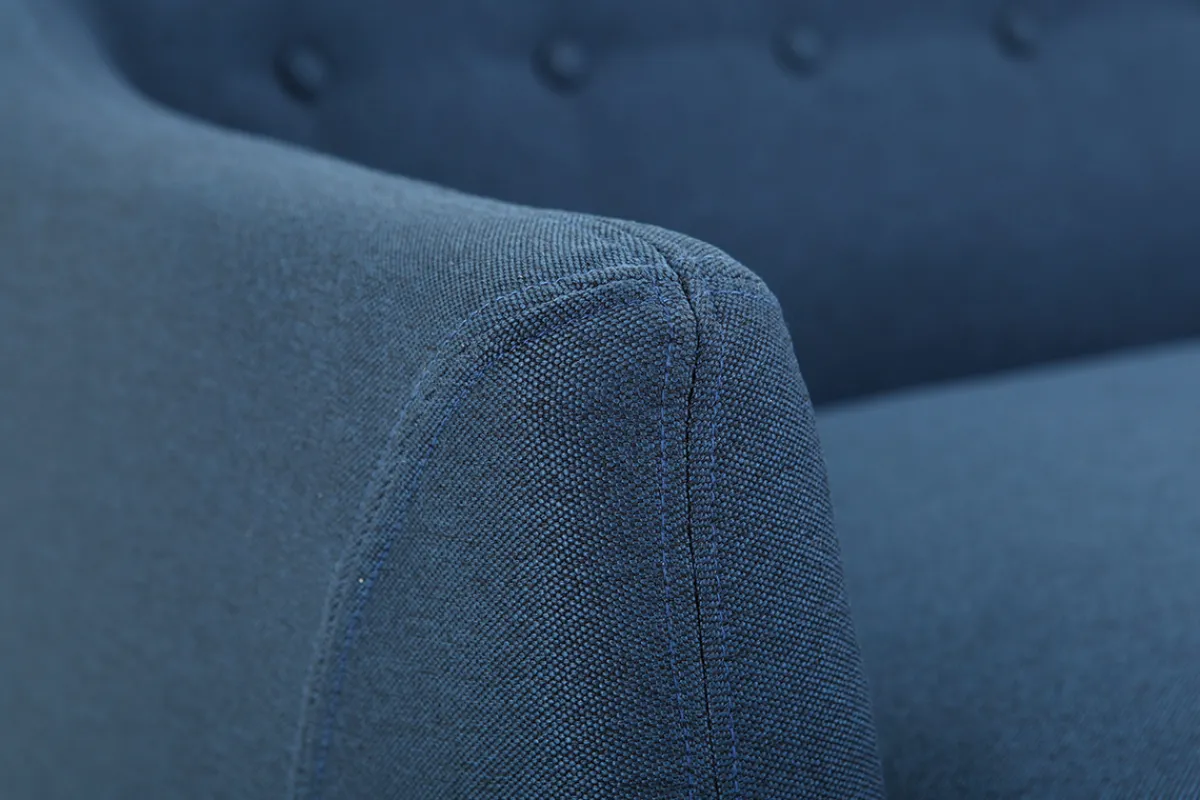 Miliboo Design-Sofa 2 Plätze Blau YNOK* Design-sofas
