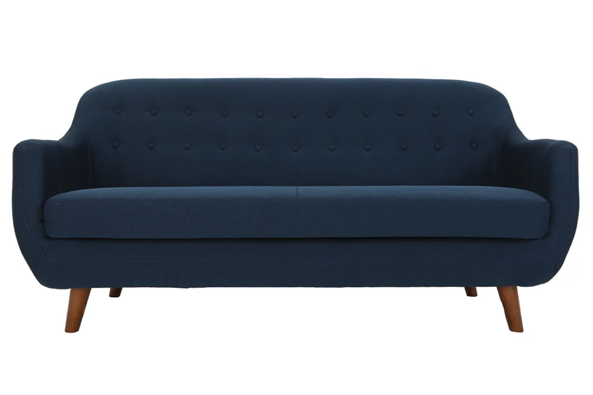 Miliboo Design-Sofa 3 Plätze Blau YNOK* Design-sofas