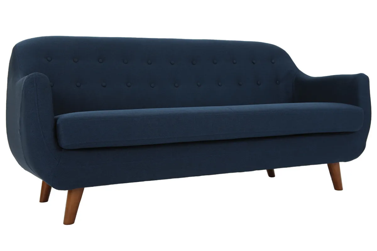 Miliboo Design-Sofa 3 Plätze Blau YNOK* Design-sofas