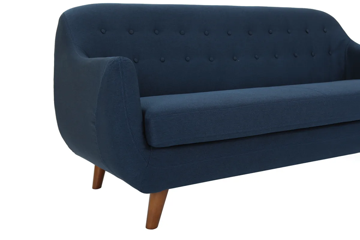 Miliboo Design-Sofa 3 Plätze Blau YNOK* Design-sofas