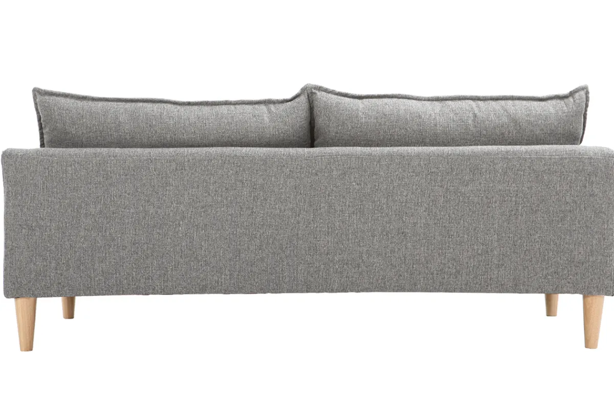 Miliboo Design-Sofa 3 Plätze Grau KATE* Design-sofas