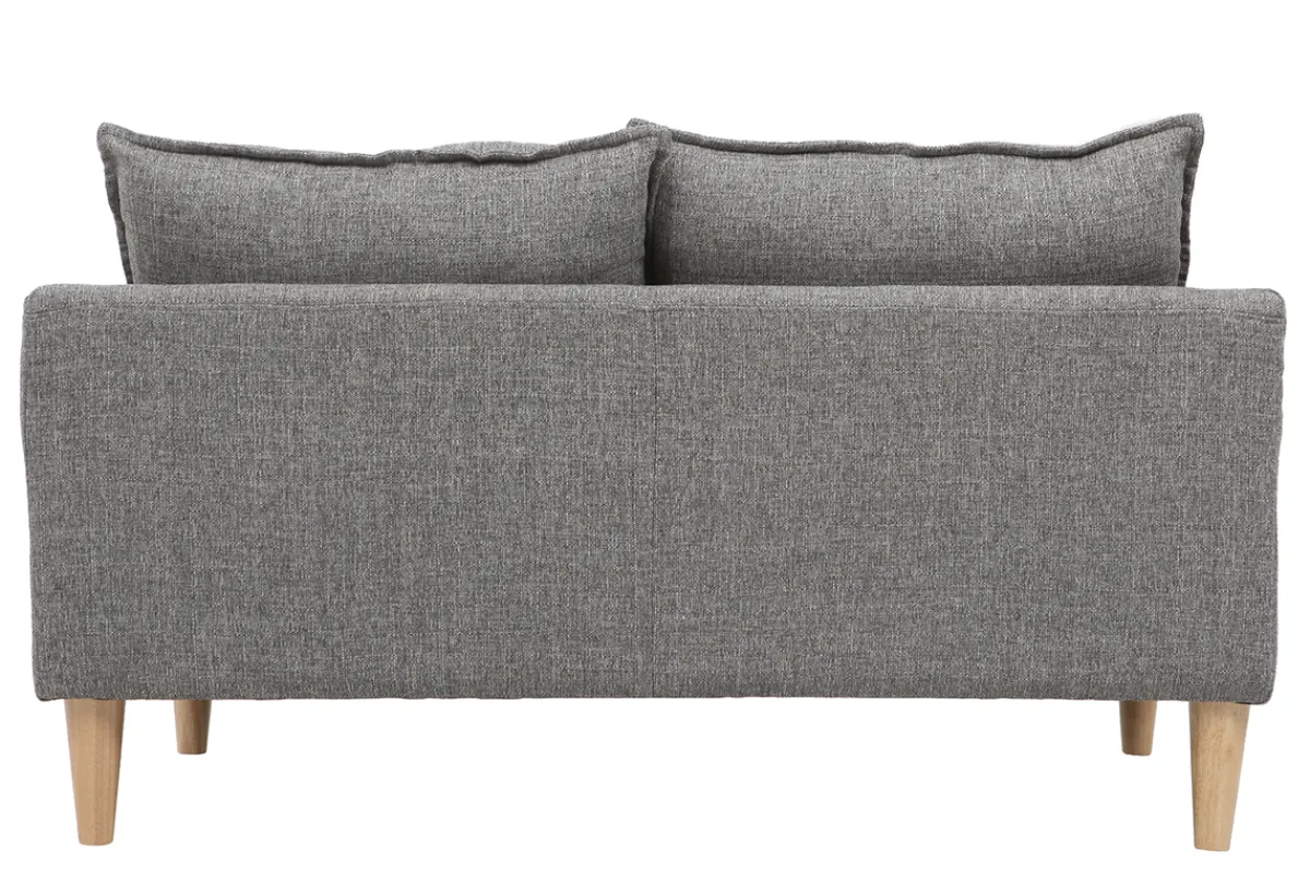 Miliboo Design-Sofa 2 Plätze Grau KATE* Design-sofas