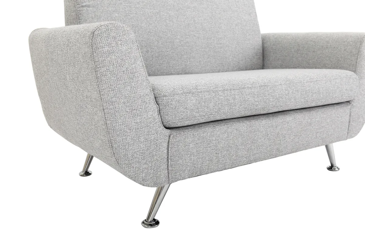 Miliboo Design-Sofa 2 Plätze Grau PURE* Design-sofas