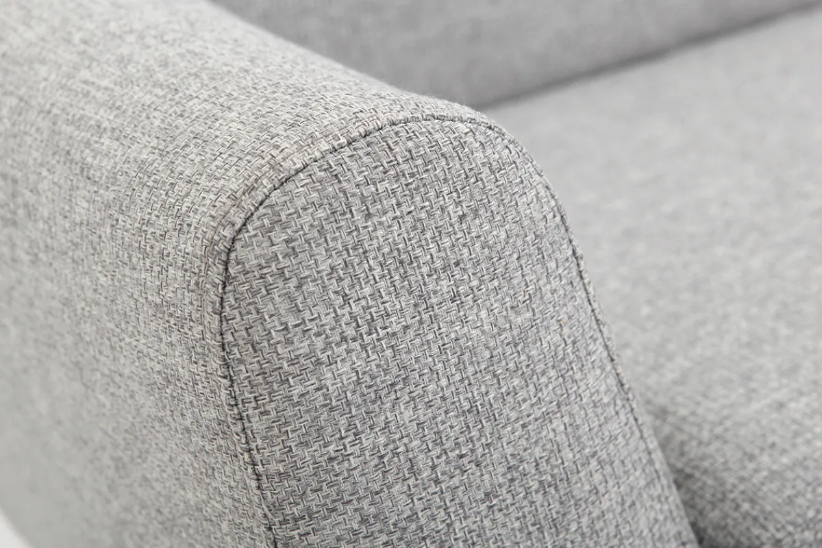 Miliboo Design-Sofa 2 Plätze Grau PURE* Design-sofas
